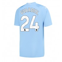 Manchester City Josko Gvardiol #24 Domaci Dres 2023-24 Kratak Rukav